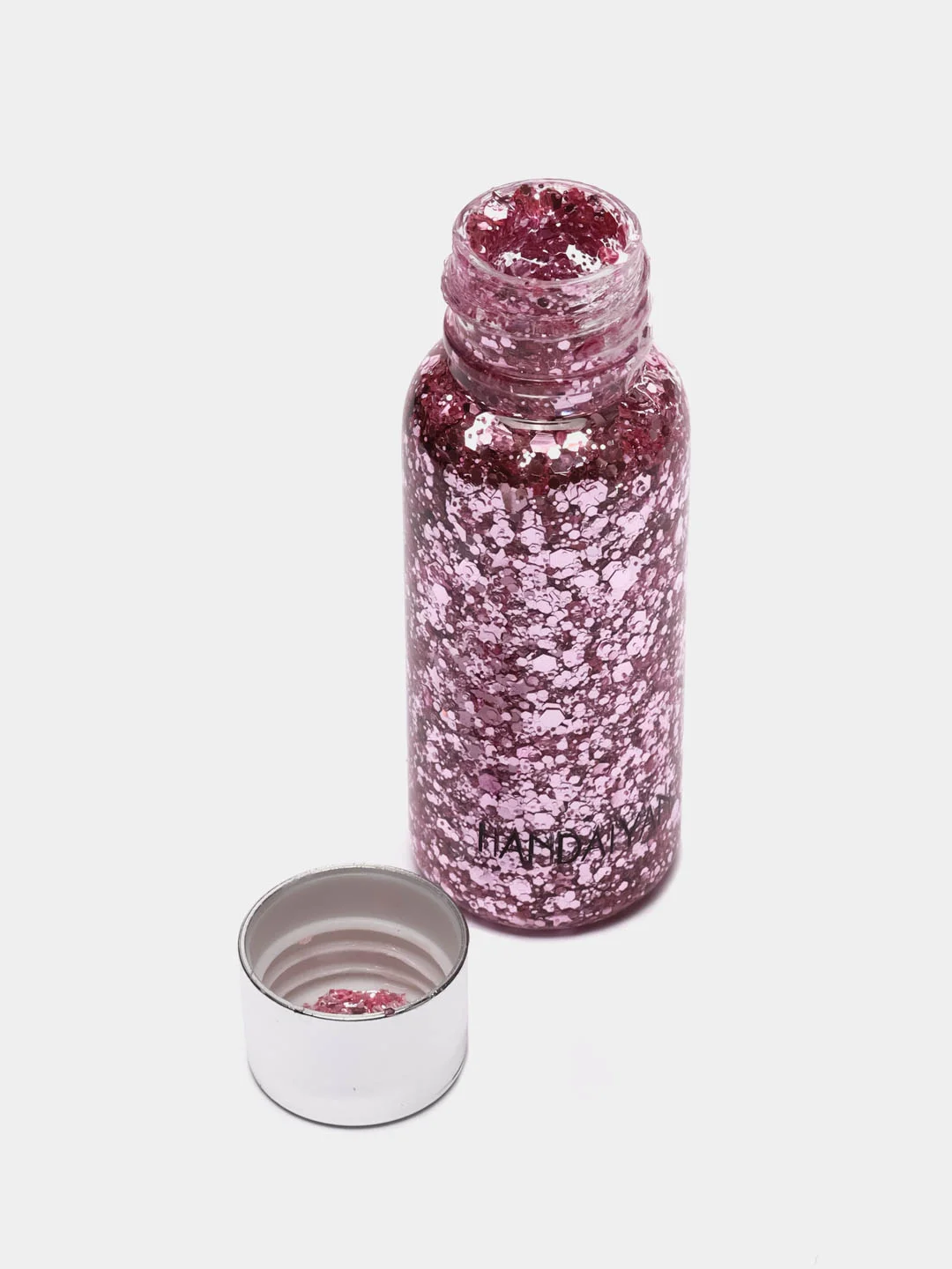 Розовый глиттер - гель для лица, тела и волос, блестки Handaiyan Glitter