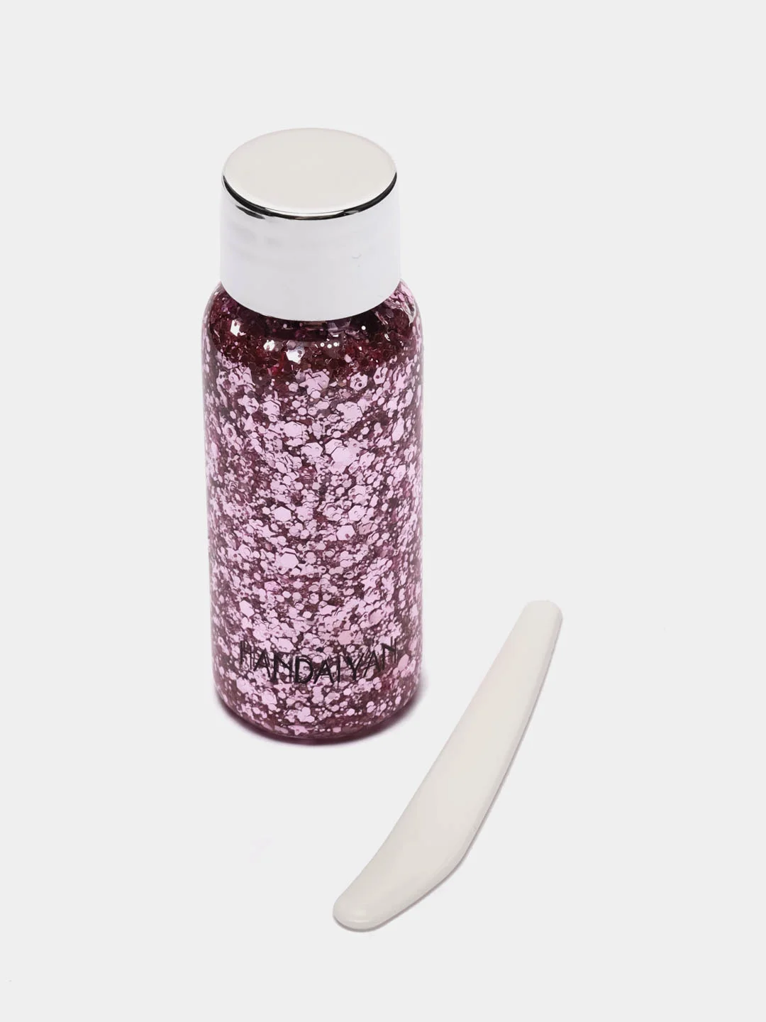 Розовый глиттер - гель для лица, тела и волос, блестки Handaiyan Glitter