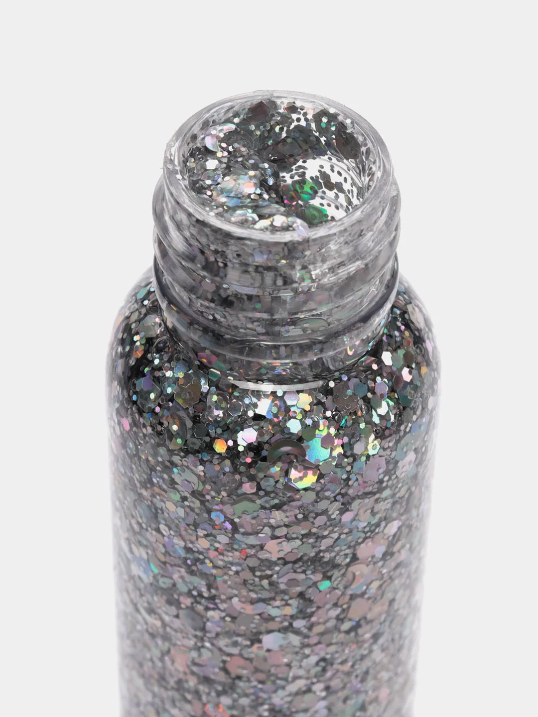 Серебряный глиттер - гель для лица, тела и волос, блестки Handaiyan Glitter