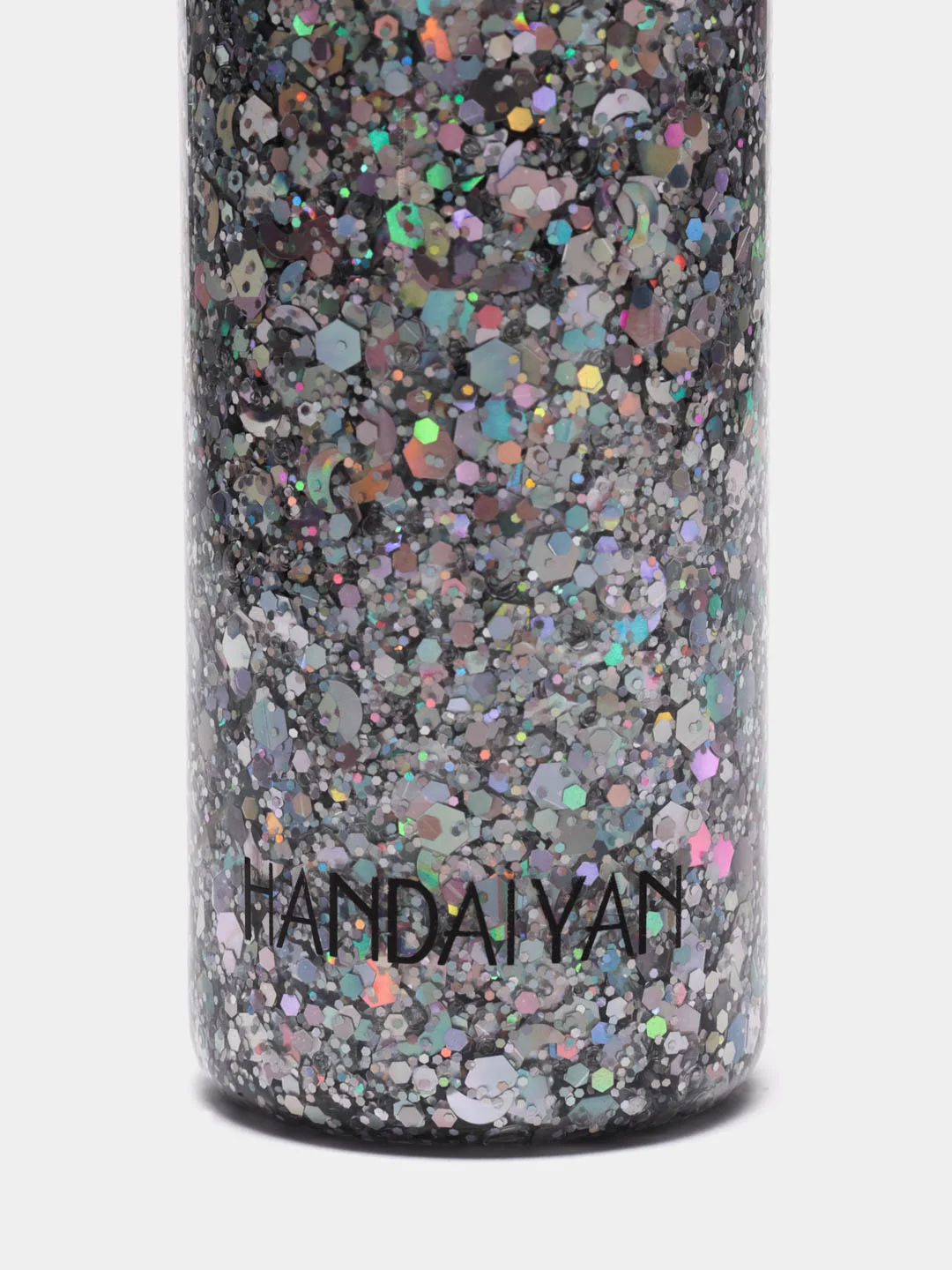 Серебряный глиттер - гель для лица, тела и волос, блестки Handaiyan Glitter