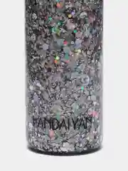 Серебряный глиттер - гель для лица, тела и волос, блестки Handaiyan Glitter