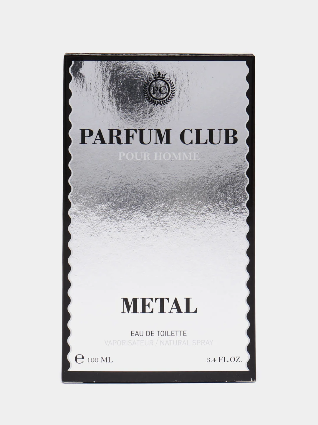 Туалетная вода для мужчин Parfum Club Metal, 100 мл