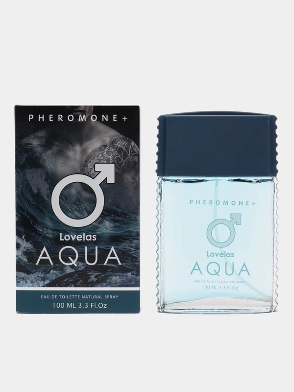 Туалетная вода для мужчин с феромонами Lovelas Aqua, 100 мл