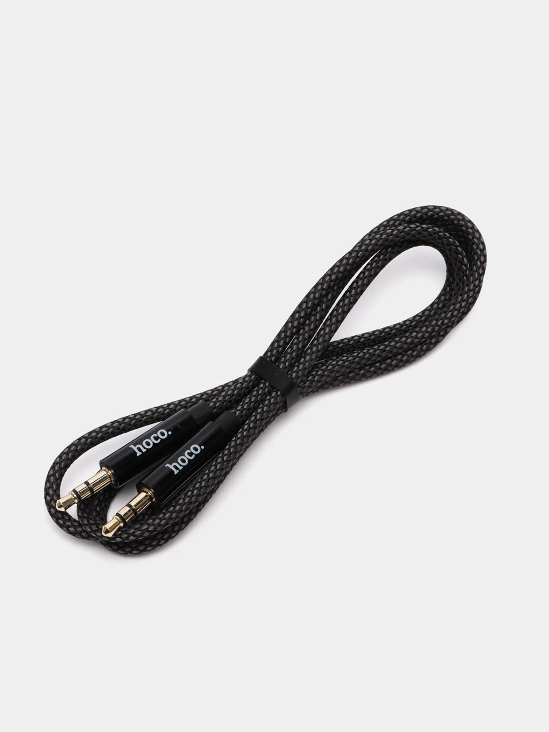Черный кабель AUX Hoco UPA 19, Type-C, Lightning Iphone