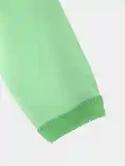 Зеленый боди на клепках, для новорожденных, с длинным рукавом