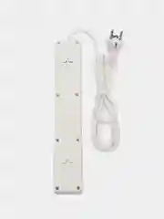 Белый сетевой фильтр Smartbuy SBSP-18U-W, 5 розеток, 2 USB, 1,8 м
