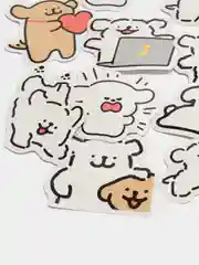 Самоклеющие наклейки стикеры собачки щеночки для творчества, на ежедневник набор 66 штук