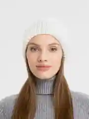 Белый шапка женская без подклада Иветти