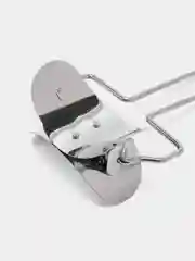 Серебряный ролик для вырезания кругов из теста, для пельменей, печенья