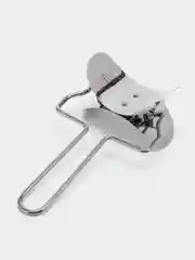 Серебряный ролик для вырезания кругов из теста, для пельменей, печенья