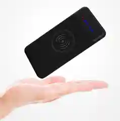 Повербанк, 8000 mAh с беспроводной зарядкой для смартфонов