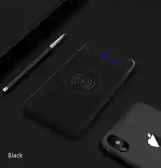 Повербанк, 8000 mAh с беспроводной зарядкой для смартфонов
