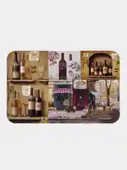 Белый салфетка сервировочная, на стол, 26 х 41 см
