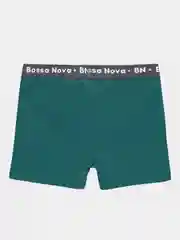 Лесной зеленый трусы для мальчика боксеры Bossa Nova "Basic"