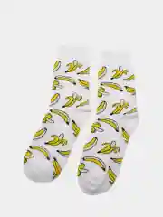 Носки женские с принтом "Banana" длинные унисекс, высокие мужские