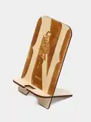 Бронзовый подставка для телефона с рисунком Wednesday (Уэнздей Аддамс)
