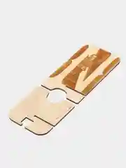 Бронзовый подставка для телефона с рисунком Wednesday (Уэнздей Аддамс)