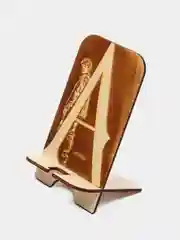 Золотой подставка для телефона с рисунком Wednesday (Уэнздей Аддамс)
