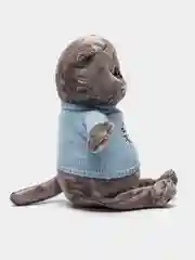 Голубой мягкая игрушка "Кот Басик", 40 см