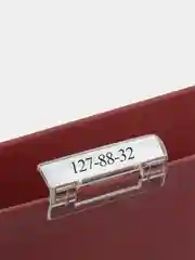 Подвесные папки А4/Foolscap (406х245 мм), до 80 листов, КОМПЛЕКТ 10 шт., красные, картон, BRAUBERG (Италия), 231796