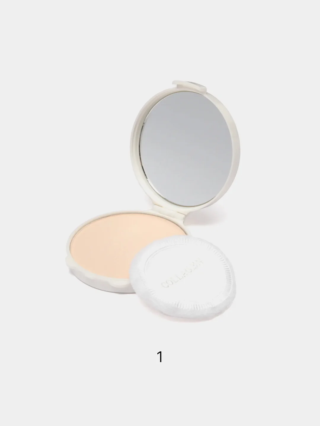 Молочный пудра для лица с коллагеном Collagen 2 в 1, SPF-30, 6 тонов