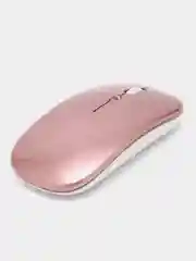 Розовый мышка беспроводная с подсветкой RGB, беспроводная мышь для компьютера с аккумулятором