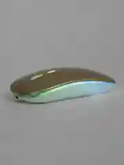 Золотой мышка беспроводная с подсветкой RGB, беспроводная мышь для компьютера с аккумулятором