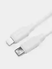 Кабель зарядный Apple iPhone, Type-C - Lightning( Apple ), 2 А, 1 м, белый