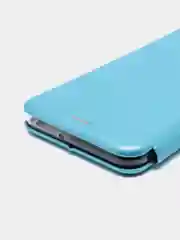 Голубой чехол-книжка для Samsung Galaxy A23 4G (Самсунг Галакси А23 4G)