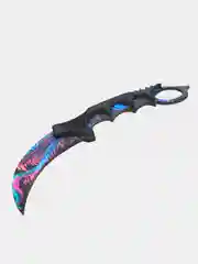 Нож-керамбит деревянный CS:GO "Скоростной Зверь"
