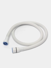 Шланг для душа Ganzer Strong TWIST FREE, растягивающийся, белый