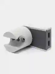 Белый кронштейн для лейки Hansen, регулируемый