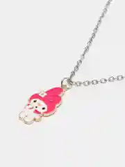 Белый цепочка с подвеской из аниме Onegai My Melody, Куроми и Мелоди