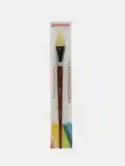 Кисть художественная профессиональная BRAUBERG ART "CLASSIC", щетина, овальная, № 30, длинная ручка, 200740