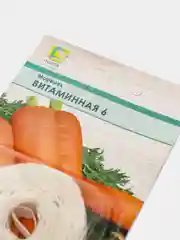 Багровый семена на ленте "Морковь", разные сорта, лента 8 м