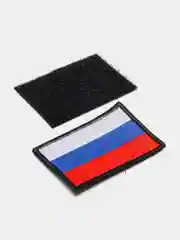 Голубой шеврон с липучкой, патч, нашивка тактическая для крепления к одежде, сумке, кепке, рюкзаку