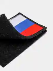 Голубой шеврон с липучкой, патч, нашивка тактическая для крепления к одежде, сумке, кепке, рюкзаку