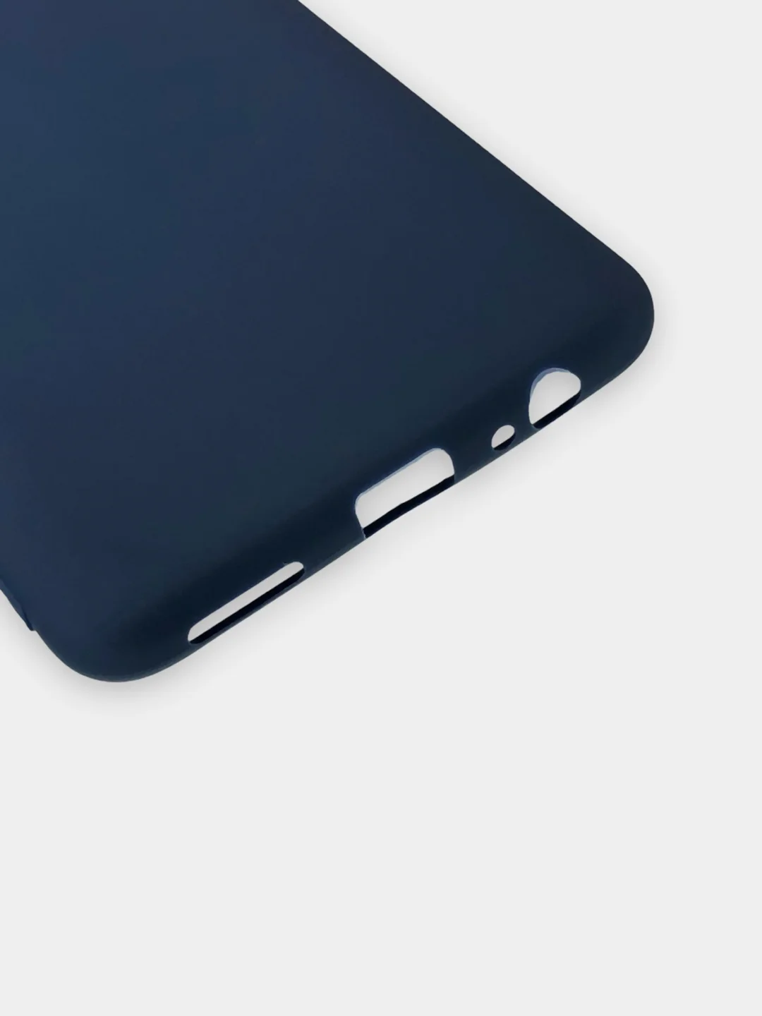 Темно-синий чехол Huawei Honor 10X Lite (Хонор 10Х Лайт), силиконовый, цветной, матовый