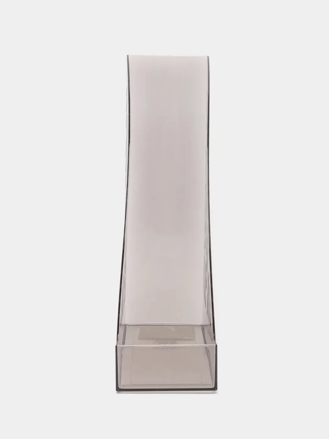 Лоток вертикальный для бумаг BRAUBERG "Standard+", 250х90х300 мм,тонированный серый,237226