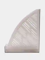 Лоток вертикальный для бумаг BRAUBERG "Standard+", 250х90х300 мм,тонированный серый,237226