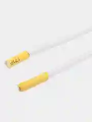Молочный шнурки для обуви, круглые, эластичные, резиновые