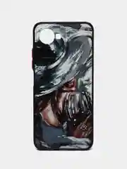 Серый меланж чехол с рисунком на Realme C30 и Realme C30S (Реалми С30 и Реалми С30с)