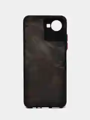 Серый меланж чехол с рисунком на Realme C30 и Realme C30S (Реалми С30 и Реалми С30с)