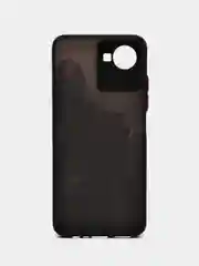 Светло-коричневый чехол с рисунком на Realme C30 и Realme C30S (Реалми С30 и Реалми С30с)