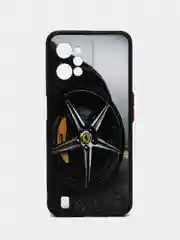 Серебряный чехол с рисунком на Realme C31 (Реалми С31)