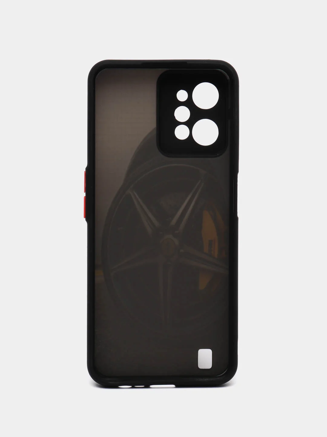 Серебряный чехол с рисунком на Realme C31 (Реалми С31)