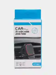 Черный автомобильный держатель для телефона магнитный