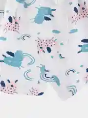Бирюзовый майка и трусы для мальчика, комплект белья