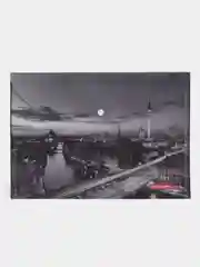 Папка-конверт с кнопкой BRAUBERG "NIGHT CITY", А4, 160 мкм, цветная печать