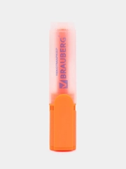 Текстовыделитель BRAUBERG "FLUO", ОРАНЖЕВЫЙ, линия 1-5 мм